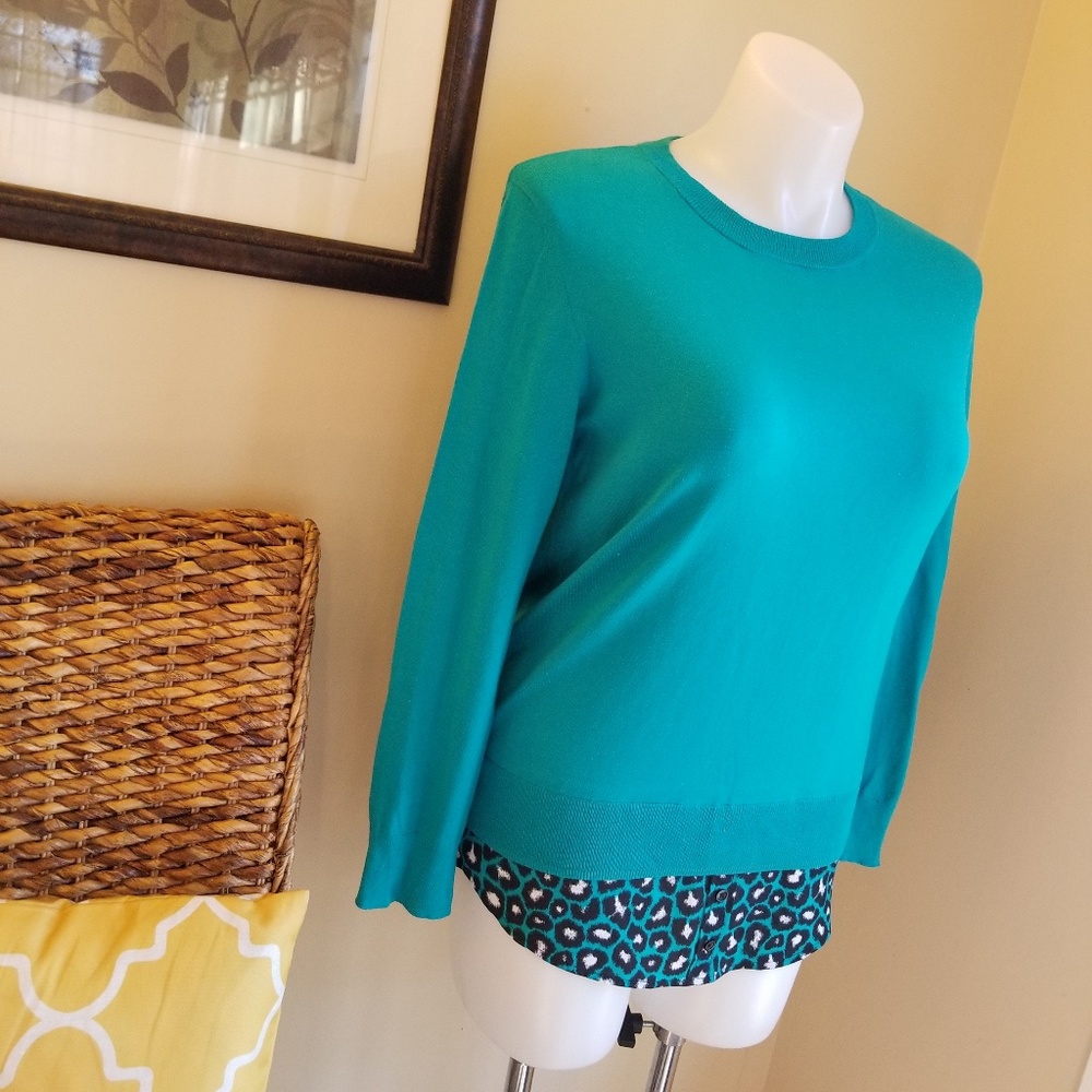 Michael Kors | Blue Sweater Top - Picture 2 of 7
